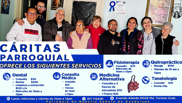 UNIENDO FE Y CARIDAD | CÁRITAS PARROQUIAL